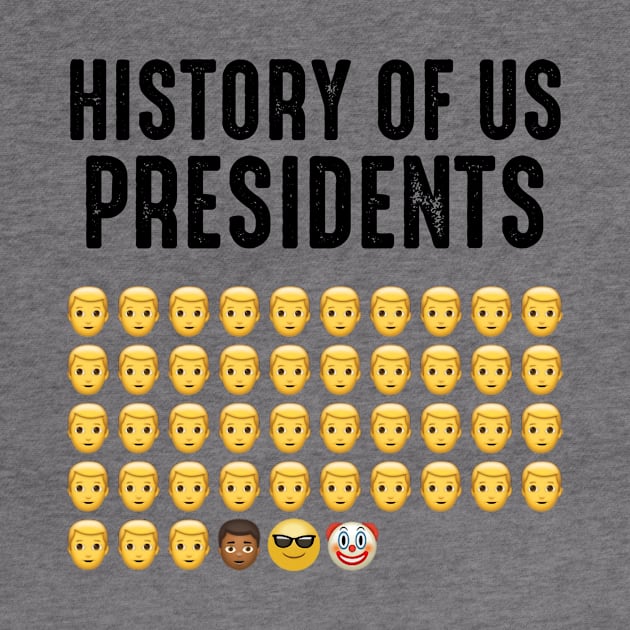 History of US Presidents - Anti Biden Democrat Liberal by LMW Art